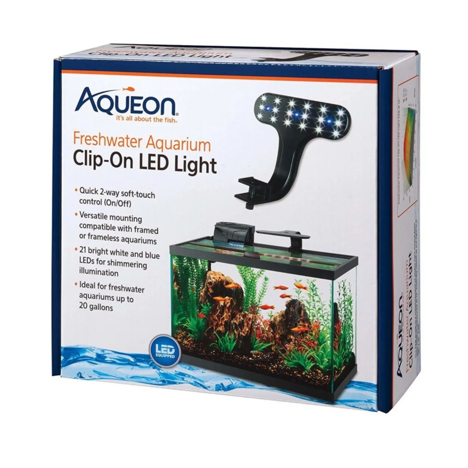Aqueon Planted Aquarium Clip-On LED Light