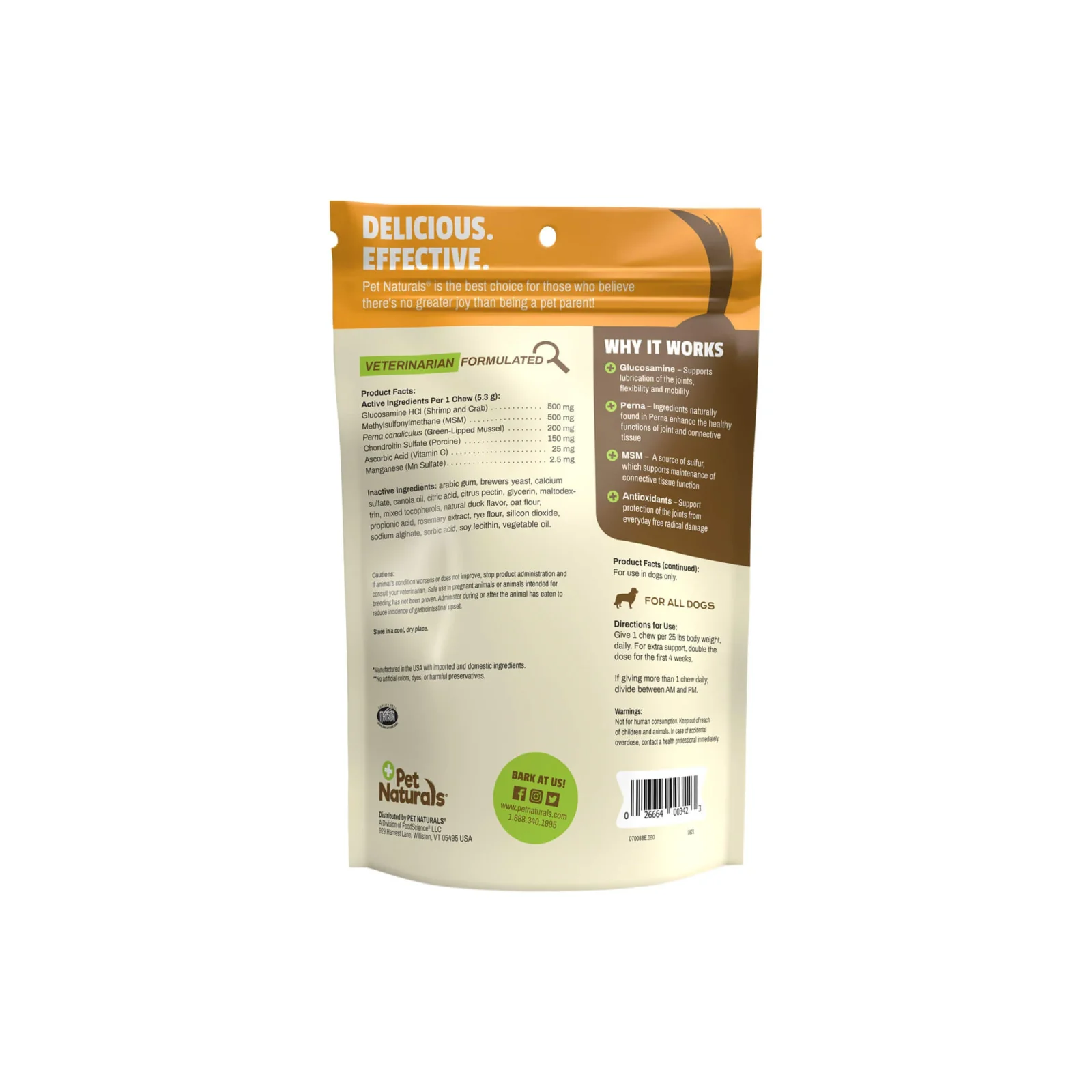 Pet Naturals Hip and Joint PRO for Dogs - Image 2
