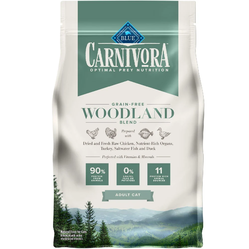 BLUE Carnivora Woodland Blend Adult Cats 4lb
