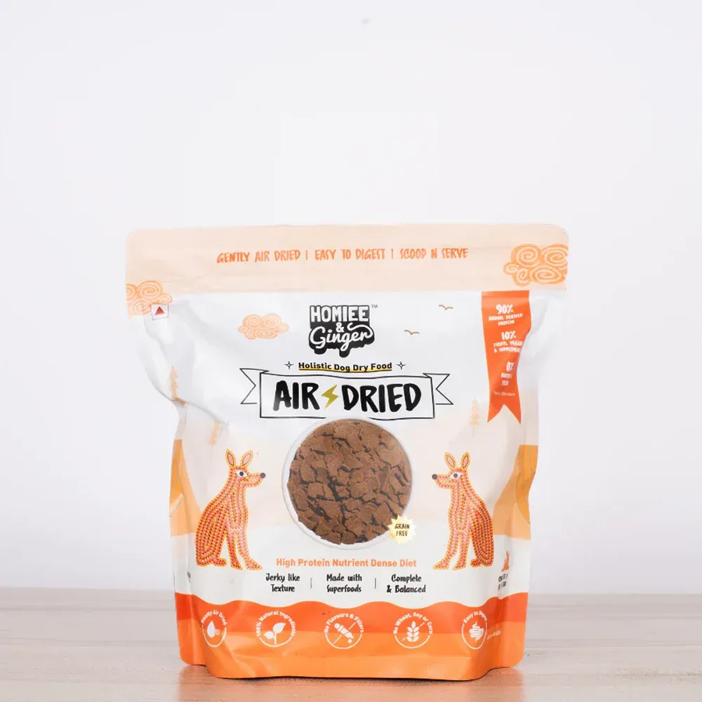 Homiee & Ginger Grain Free Air Dried Puppy & Adult Dog Dry Food