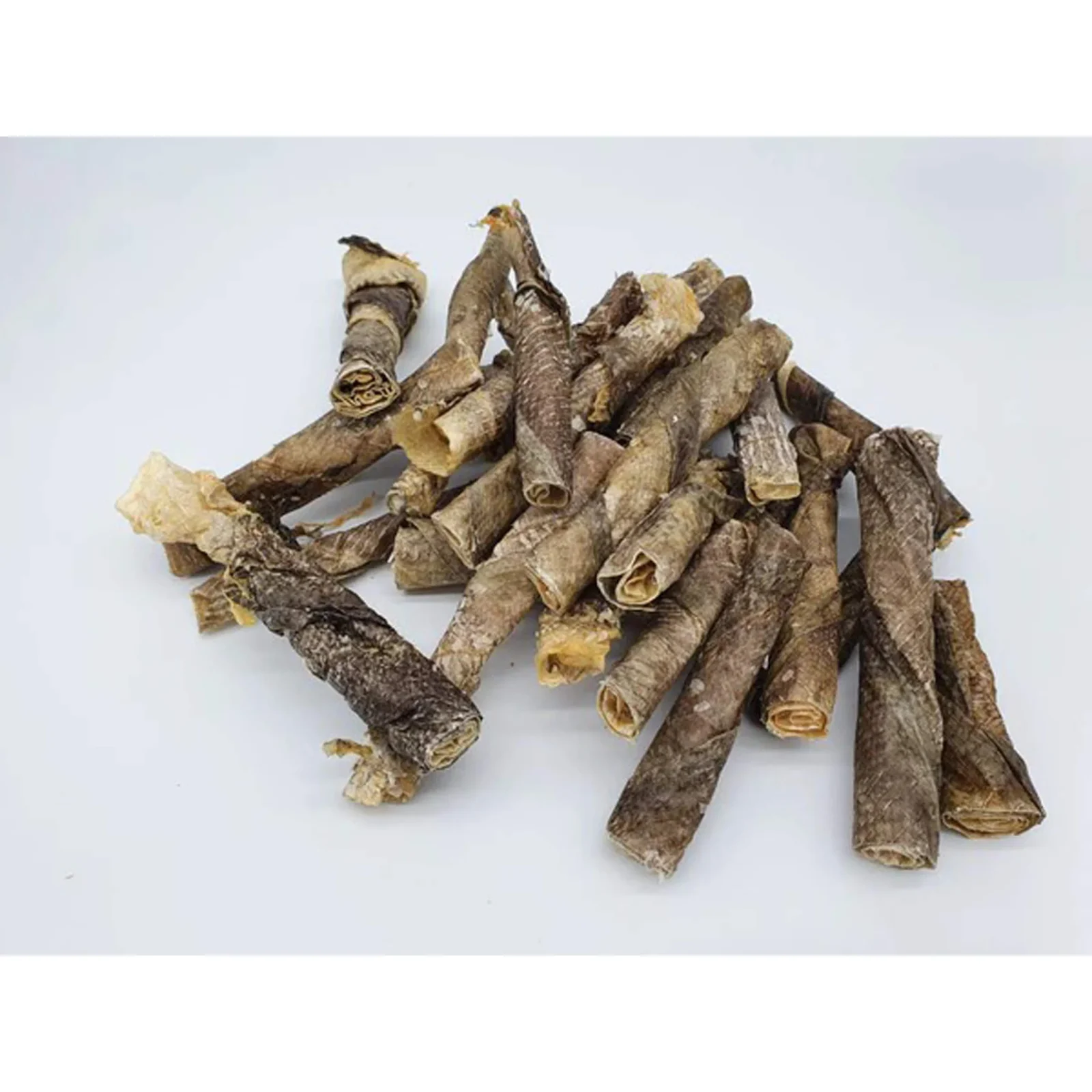 Tickled Pet Icelandic Codfish Skin Rolls Dog Treats - Image 2