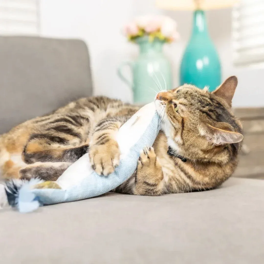 H&K C Kicker Sardine Organic Catnip Plush Crinkle - Image 2