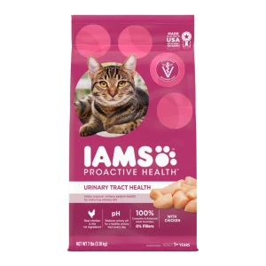 IAMS Proactive Health Urinary Tract Health Adult Dry Cat Food Chicken 7 lb
