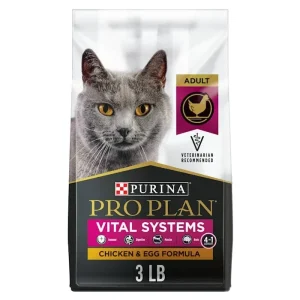 Purina Pro Plan Vital Systems 4-in-1 Support Chicken and Egg Adult Dry Cat Food