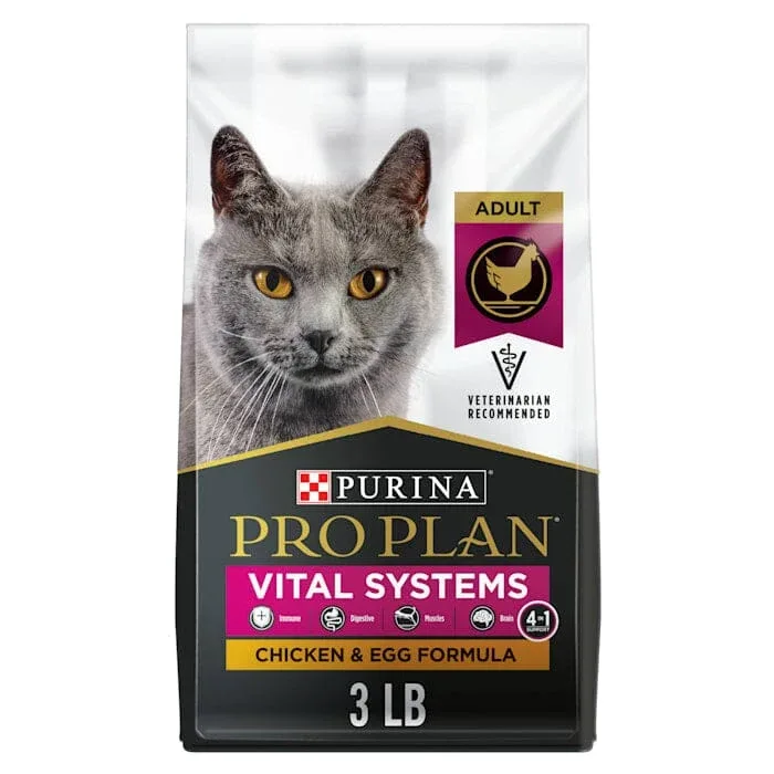 Purina Pro Plan Vital Systems 4-in-1 Support Chicken and Egg Adult Dry Cat Food