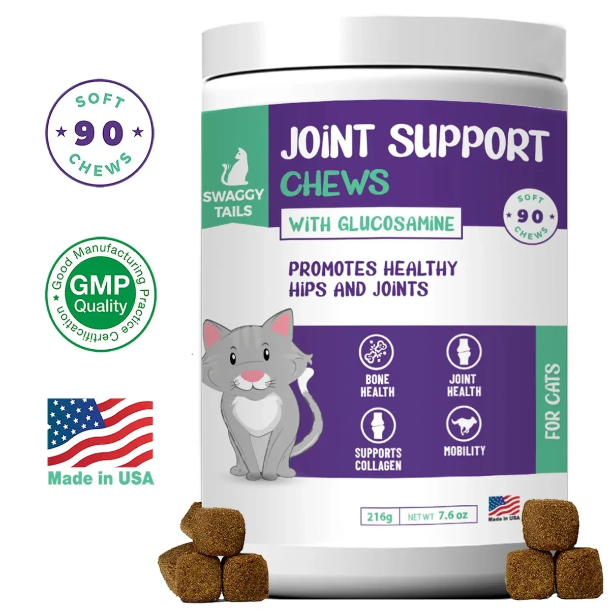 Swaggy Tails Joint Support for Cats - Image 2