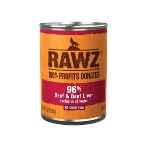 RAWZ 96% High Meat Formula Wet Dog Food