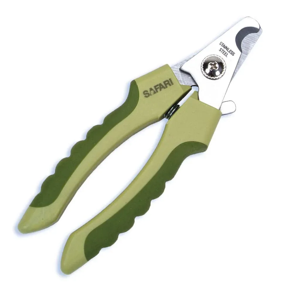 Safari Professional Dog Nail Trimmer, Green, Standard