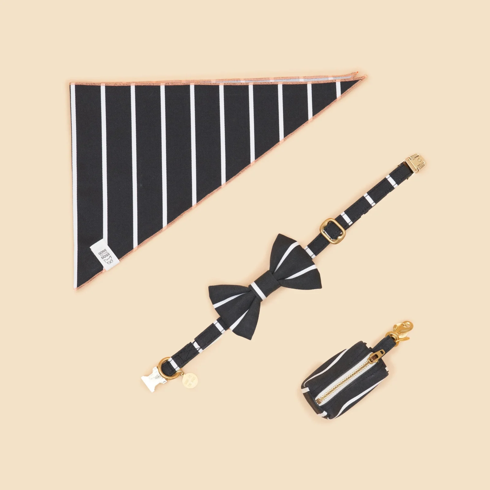 Bo Bandana - Navy Stripe - Image 2
