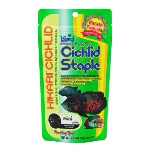Hikari USA Cichlid Staple Pellets Fish Food, 2 oz, Mini