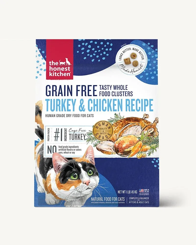 The Honest Kitchen Grain-Free Dehydrated Cat Food - Cage Free Turkey, 2 lb