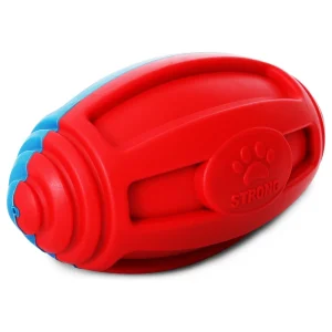 Pet Life ® 'Gridiron Football' Durable Chew and Fetch TPR Waterproof Floating Dog Toy