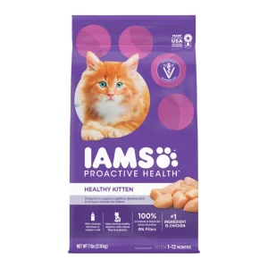 IAMS Proactive Health Kitten Dry Cat Food Chicken, 7 lb