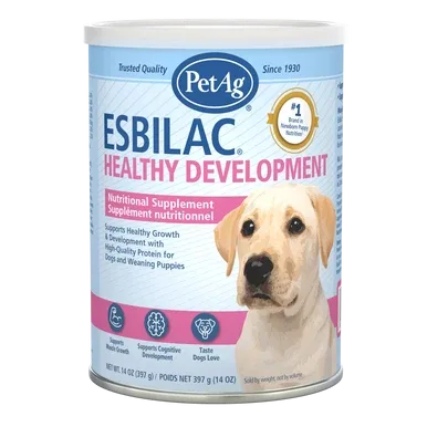 PetAg Esbilac Healthy Development Nutritional Supplement for Dogs and Weaning Puppies