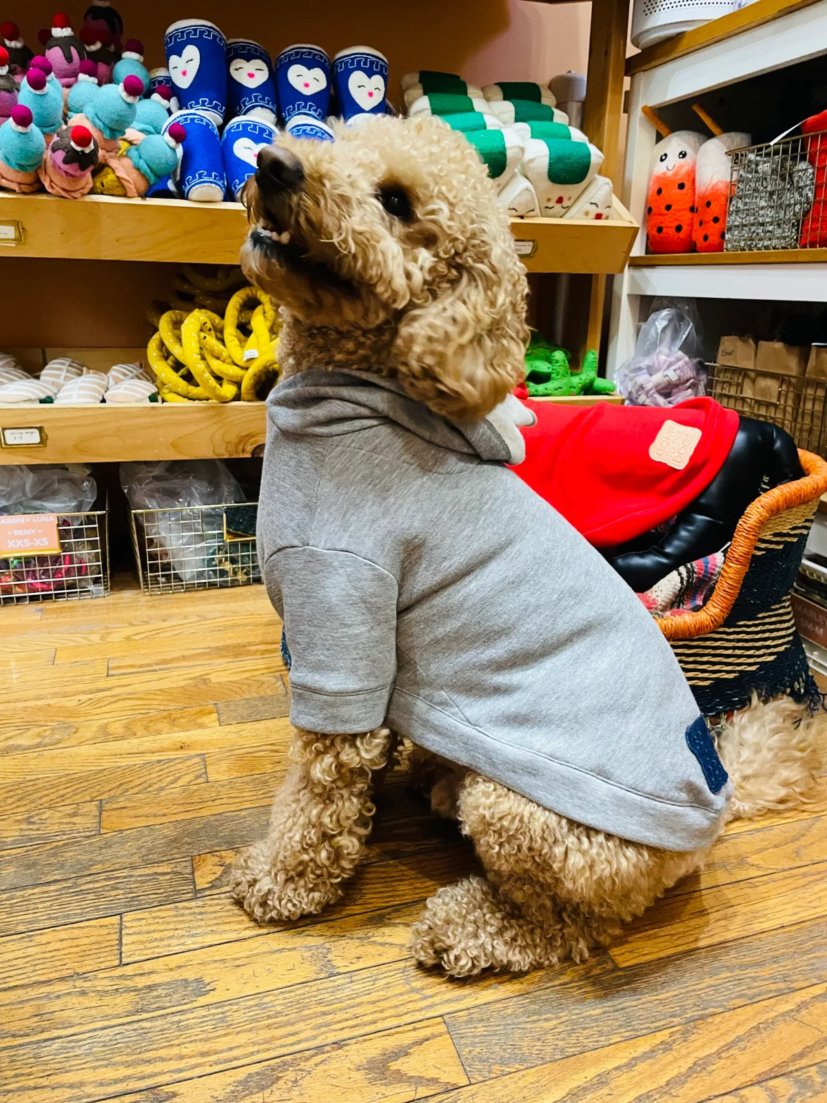 Wyatt Hoodie Sweatshirt - Grey Heather - Image 2
