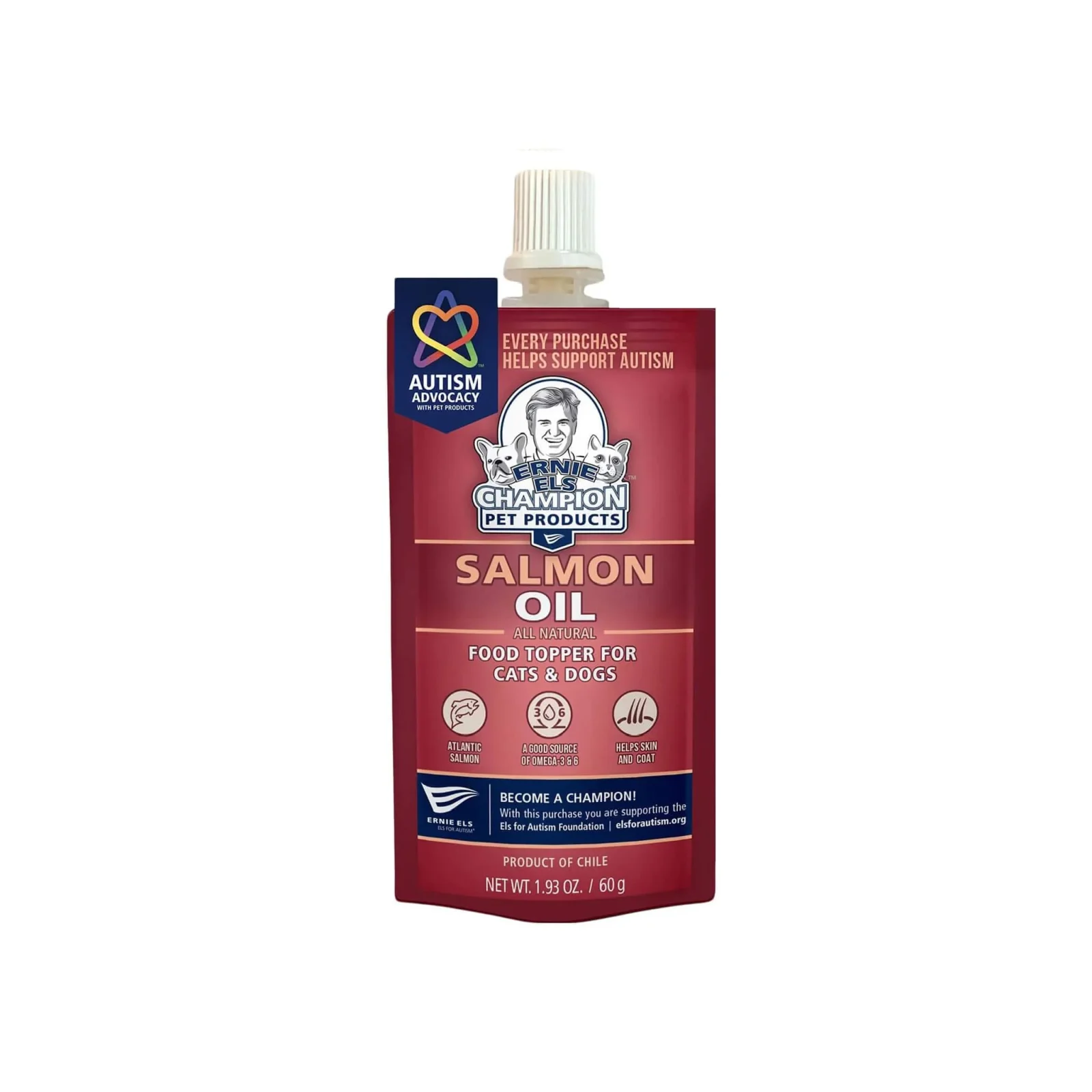 Ernie's Positively Good Salmon Oil for Dogs & Cats