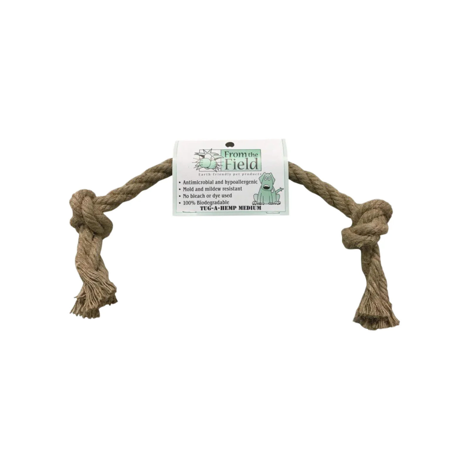 From the Field Tug-A-Hemp Natural Dog Toy