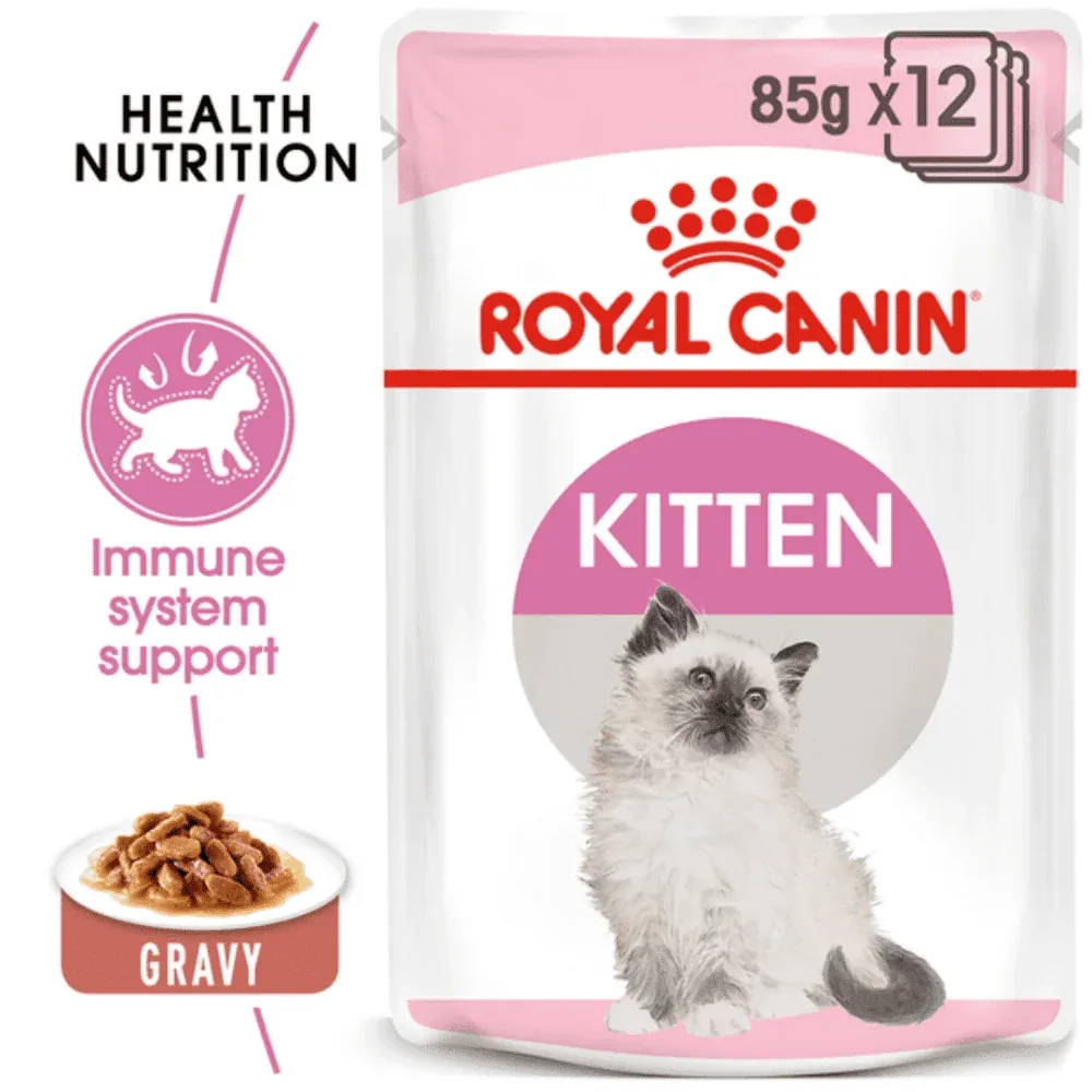 Royal Canin Kitten Gravy Cat Wet Food - Image 2