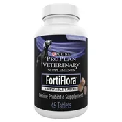 Purina Pro Plan Veterinary Supplements FortiFlora Chewable Dog Probiotic Supplement Tablets