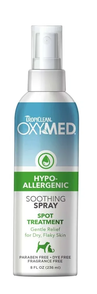 TropiClean OxyMed HypoAllergenic Spray 8 fl oz