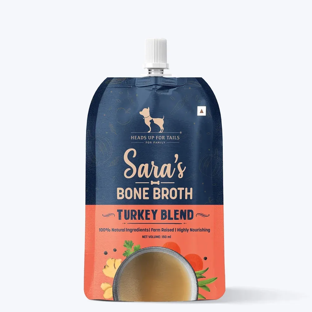 Sara's Turkey Blend Bone Broth for Dogs