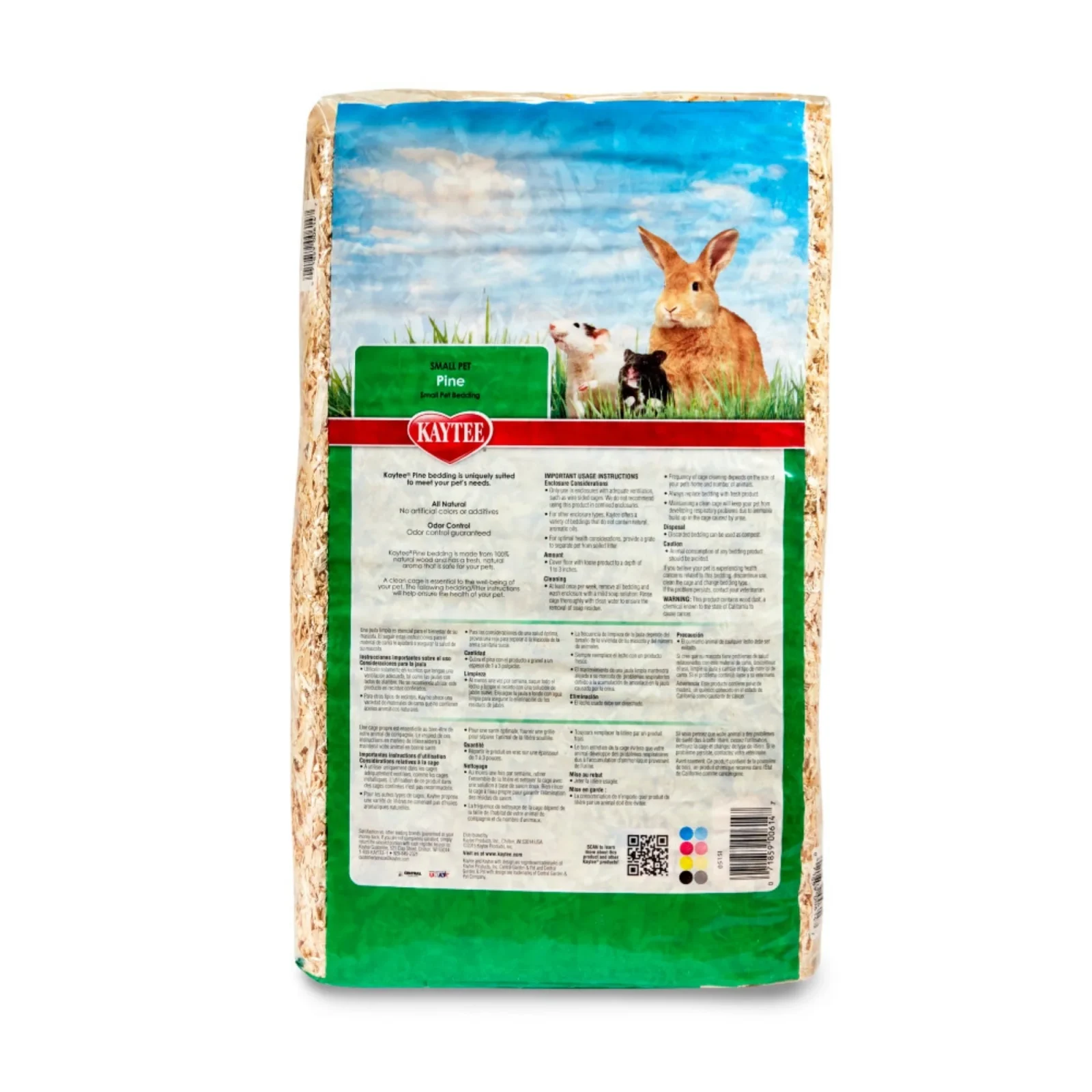 Kaytee Pine Bedding Litter 1200 cu in - Image 2