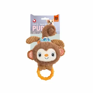 Barkbutler x Fofos Puppy Monkey Toy for Dogs
