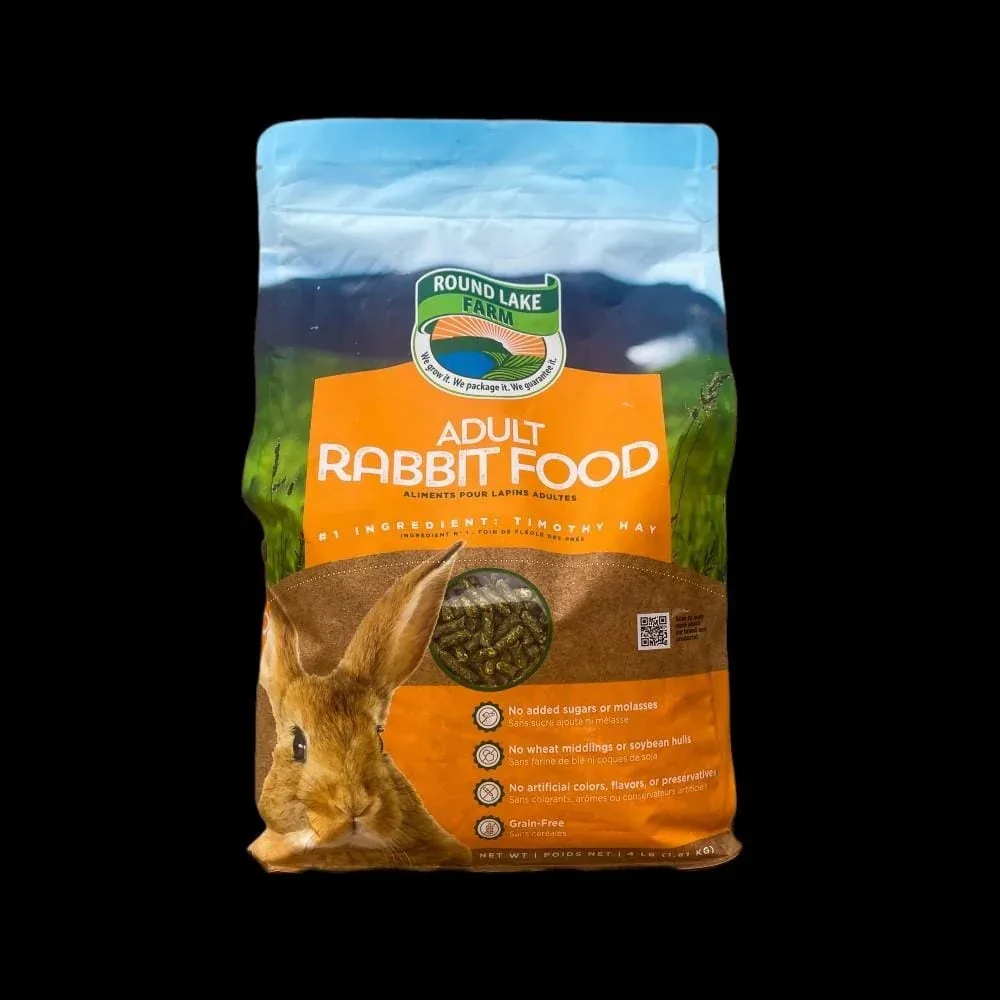 Round Lake Farms Grain-Free Adult Rabbit Small Animal Food - Image 2