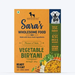 Sara's Wholesome Flavours Of India Vegetable Biryani Dog Wet Food