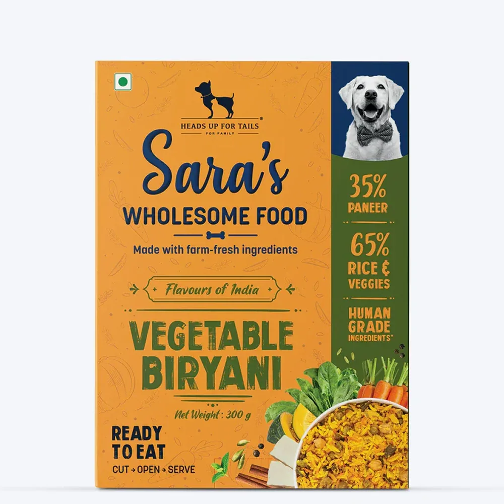 Sara's Wholesome Flavours Of India Vegetable Biryani Dog Wet Food