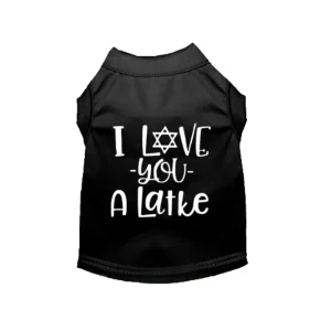 I Love You A Latke - Dog Tee & Dress by Bark Fifth Avenue