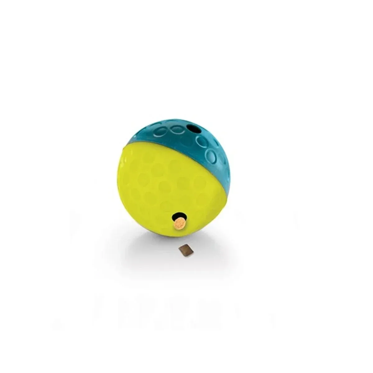 Nina Ottosson Treat Tumble Interactive Treat Dog Puzzle Dog Toy Level 1, Blue/green