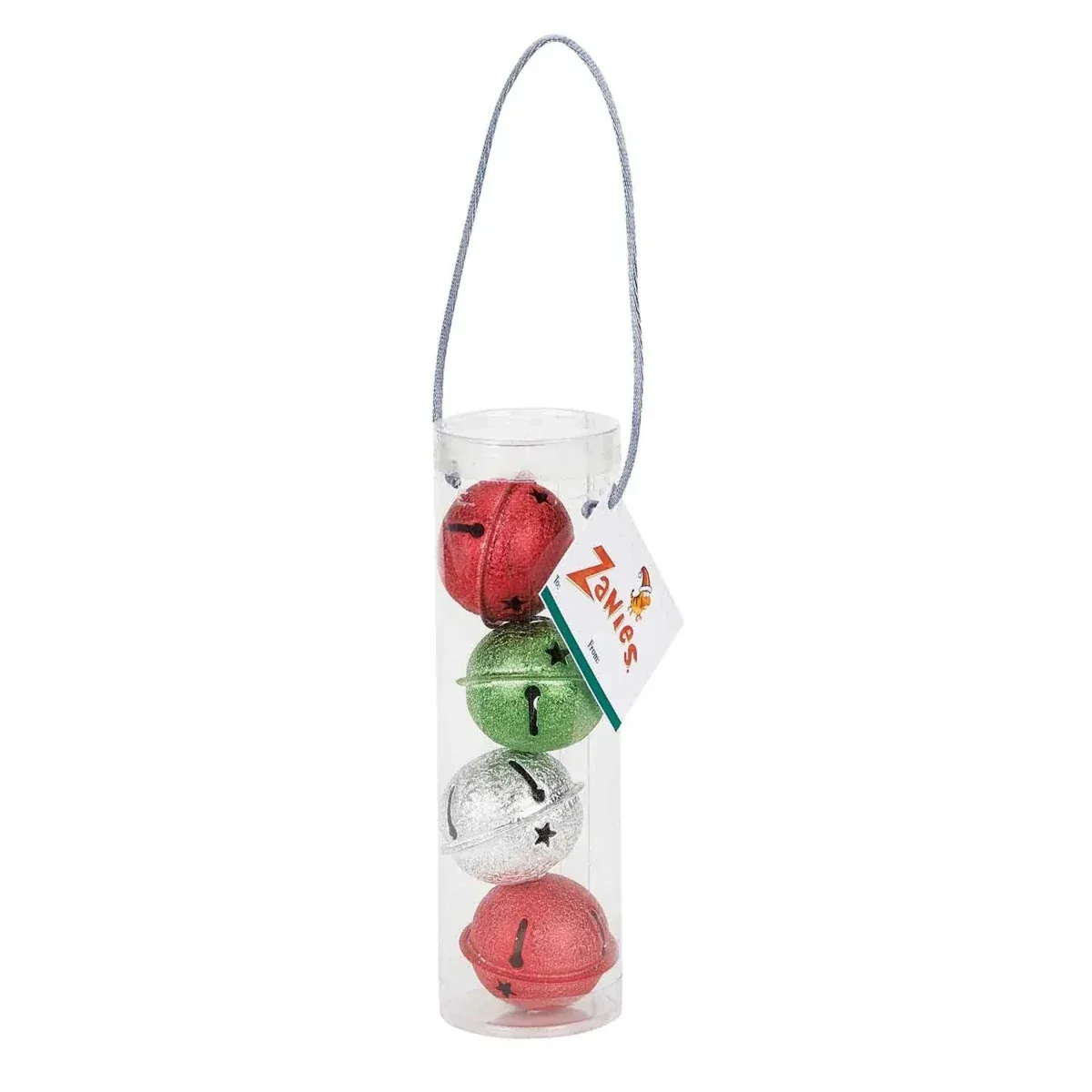 ZA Holiday Jingle Ball Canister, 4-Count