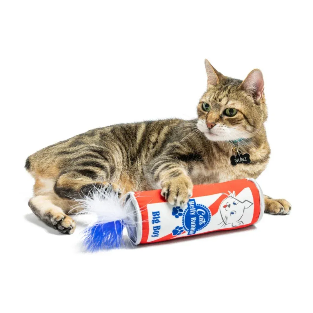 H&K C Cats Belly Rubbin Organic Catnip Plush Crinkle - Image 2