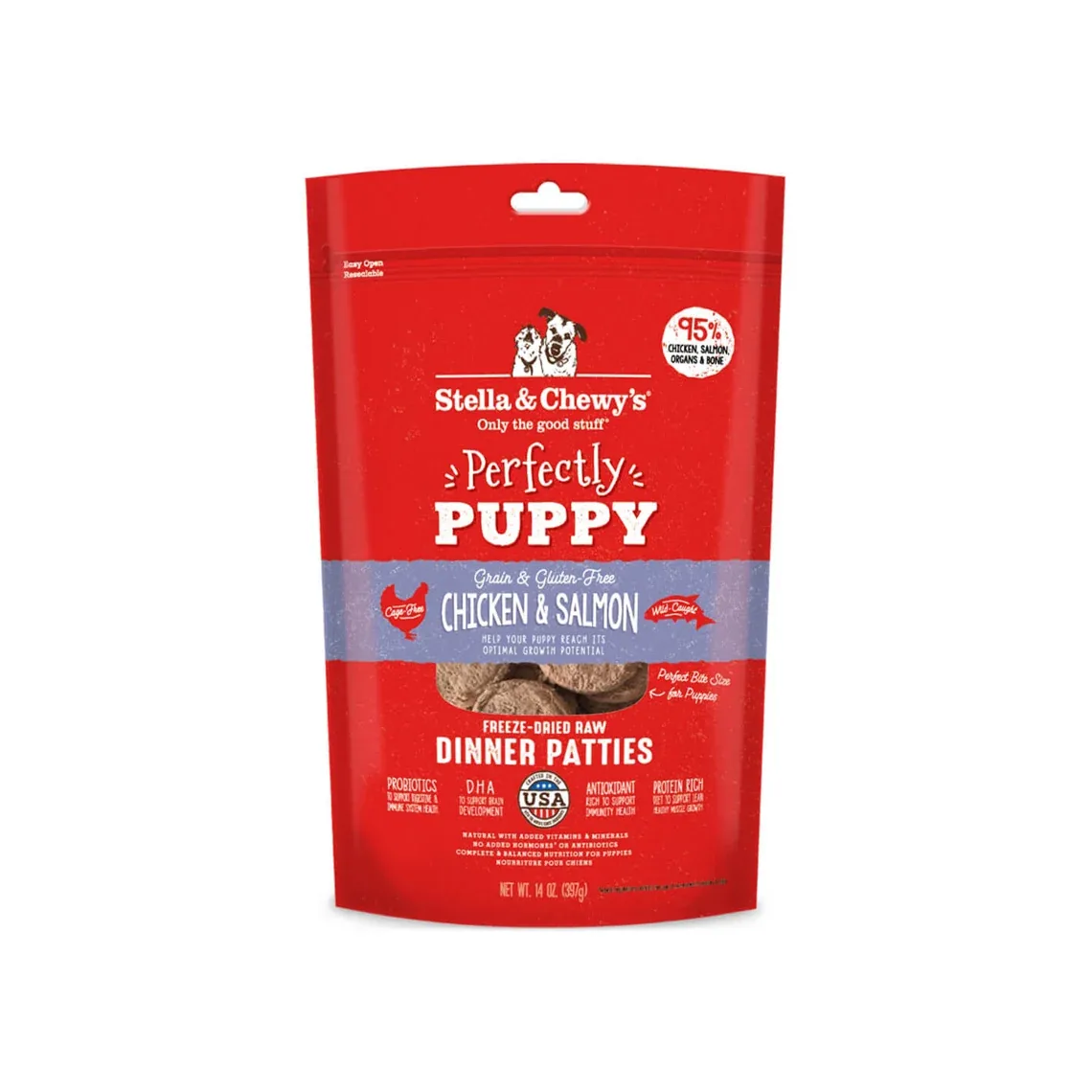 Stella & Chewy's Perfectly Puppy Raw Freeze Dried Puppy Food - Image 2