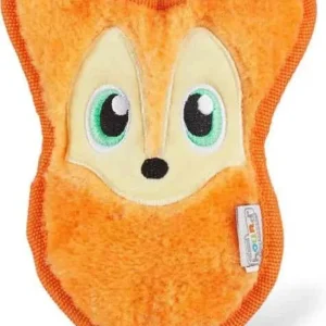 Outward Hound Durablez Fox Plush Dog Toy Orange X-Small