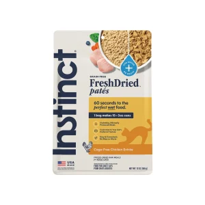 Instinct FreshDried Pates Freeze Dried Raw Cat Food