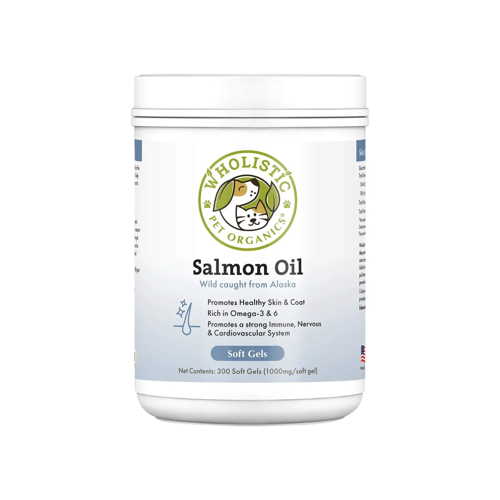 Wholistic Pet Organics Wild Salmon Oil for Dogs & Cats - Image 2