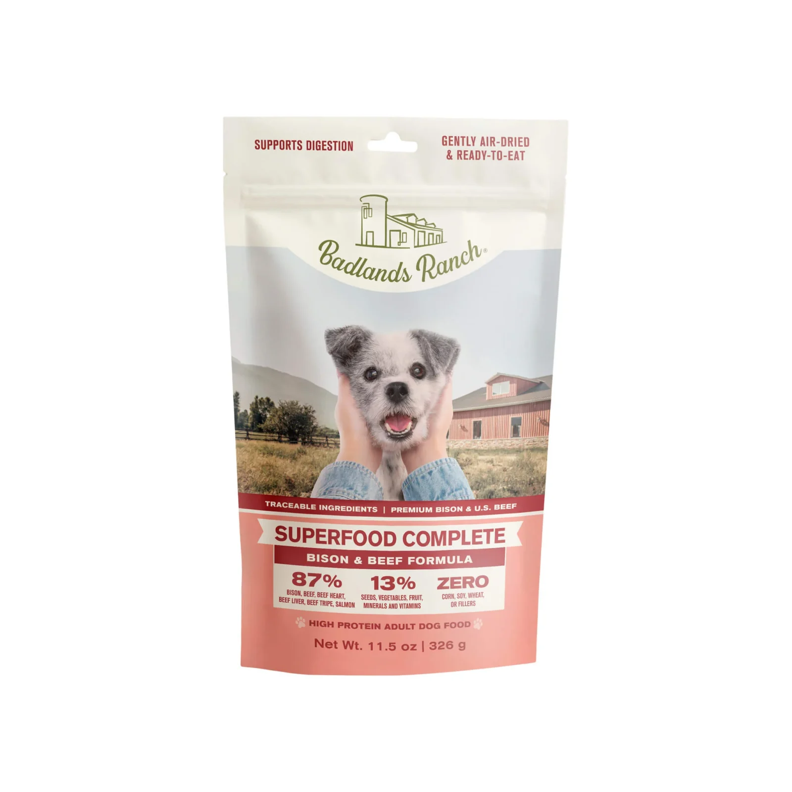 Badlands Ranch Superfood Complete Air Dried Dog Food