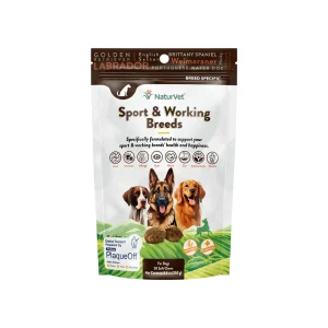 NaturVet Breed Specific Sport & Working Dog Soft Chews