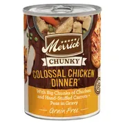 Merrick Grain Free Chunky Colossal Chicken Dinner Canned Dog Food
