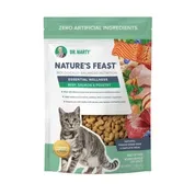Dr. Marty Nature's Feast Essential Wellness Poultry, Beef, & Salmon Premium Freeze-Dried Raw Cat Food