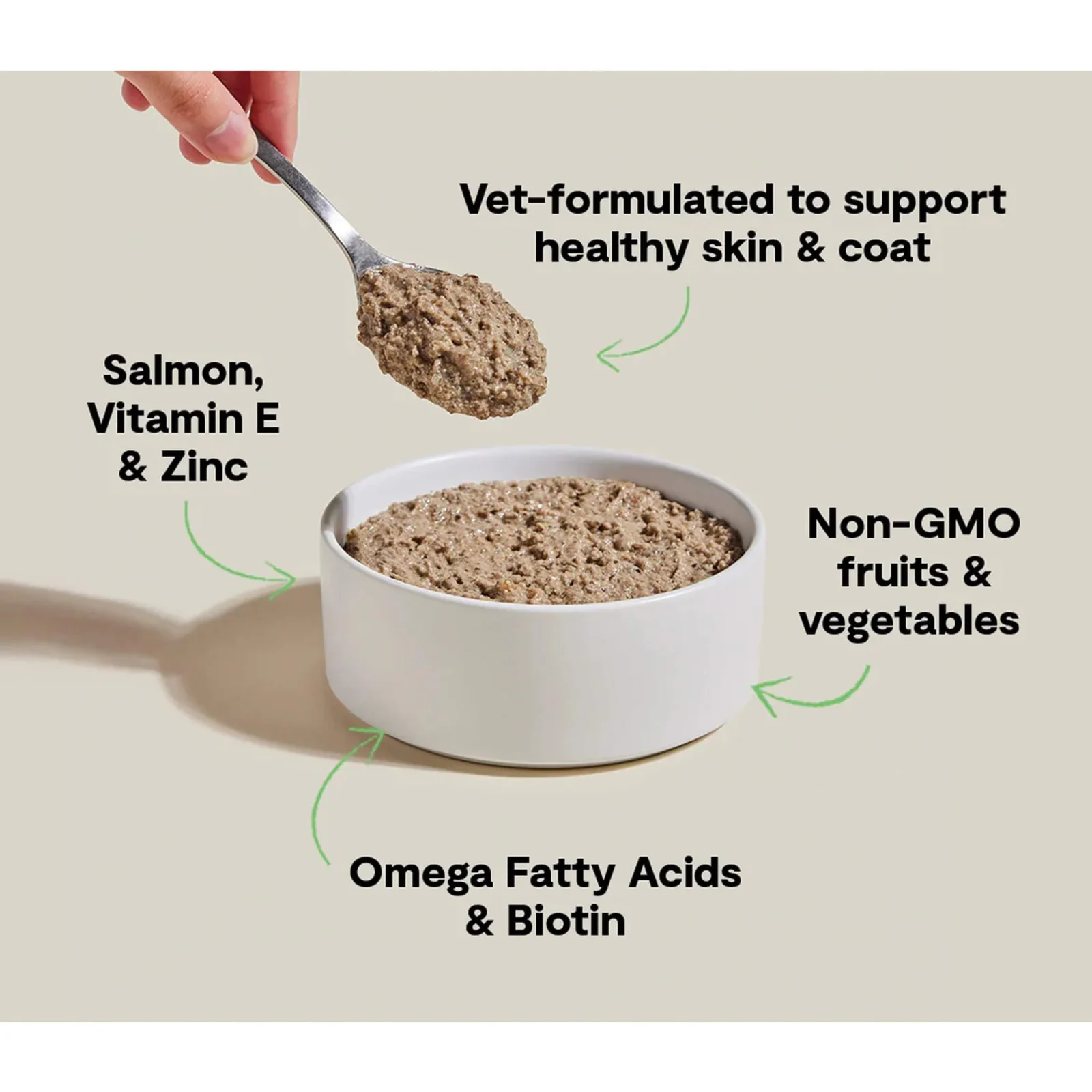 Open Farm Salmon Skin & Coat Health Pate Cat Food - Image 2
