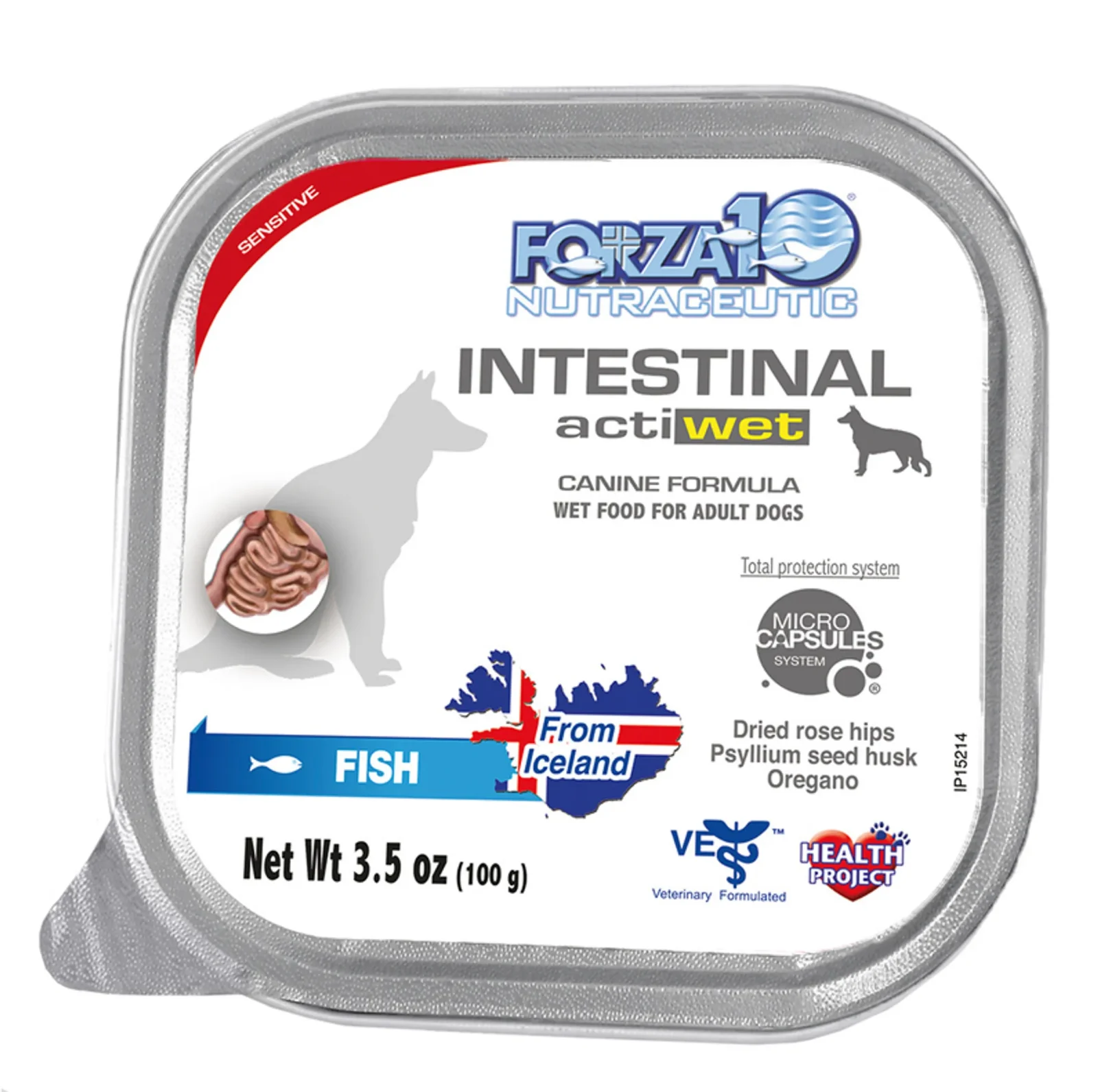 Forza10 Actiwet Intestinal Support Icelandic Fish Recipe Canned Dog Food - Image 2