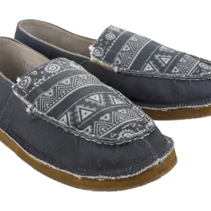TuffRider Women's Slip-On Canvas Graphix Shoes - Memory Foam Equestrian Casual Shoes