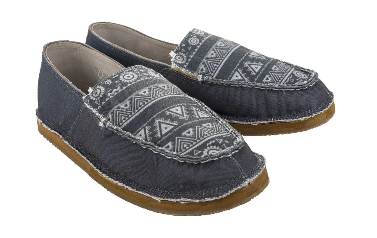 TuffRider Women's Slip-On Canvas Graphix Shoes - Memory Foam Equestrian Casual Shoes