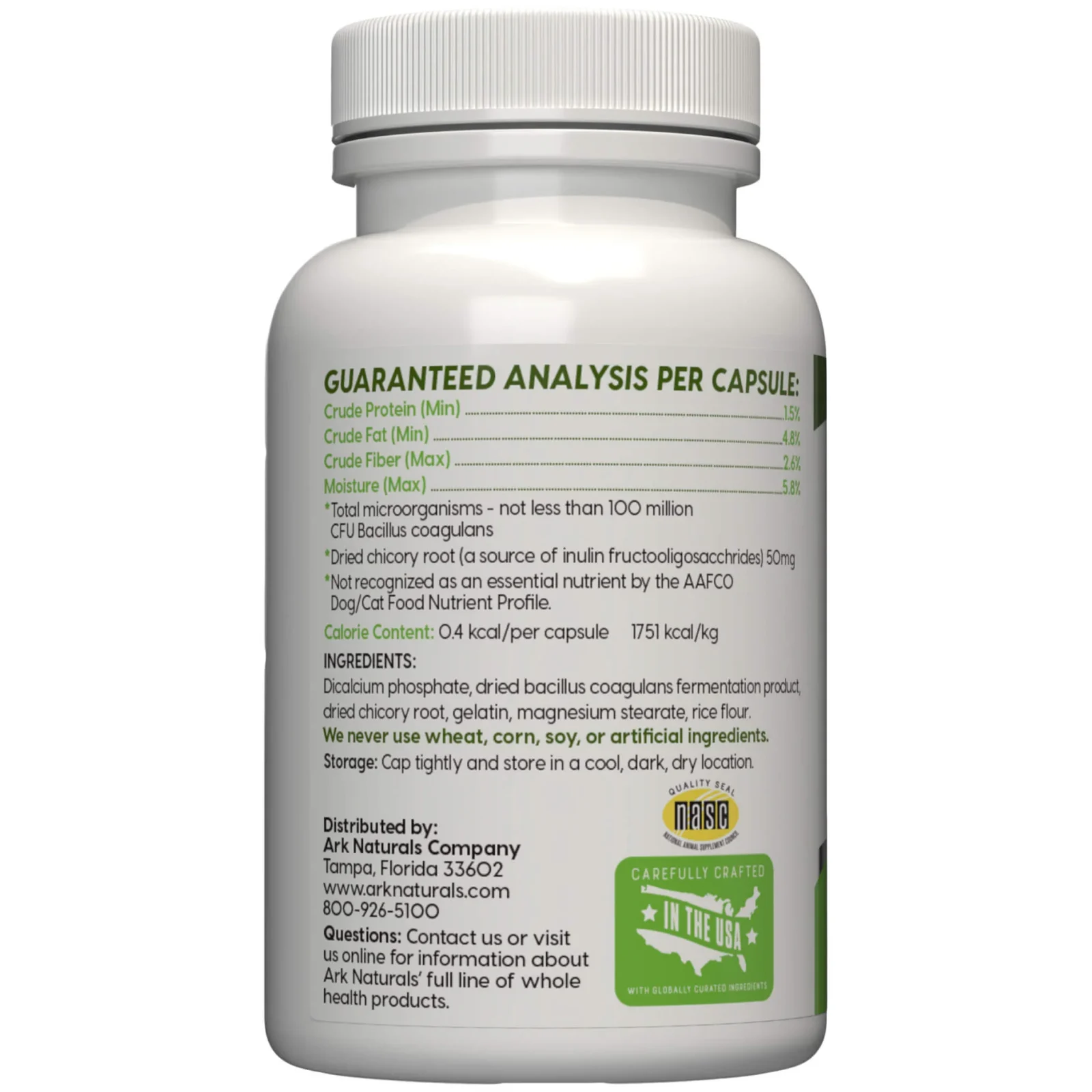 Ark Naturals Gentle Digest Supplements for Dogs & Cats - Image 2