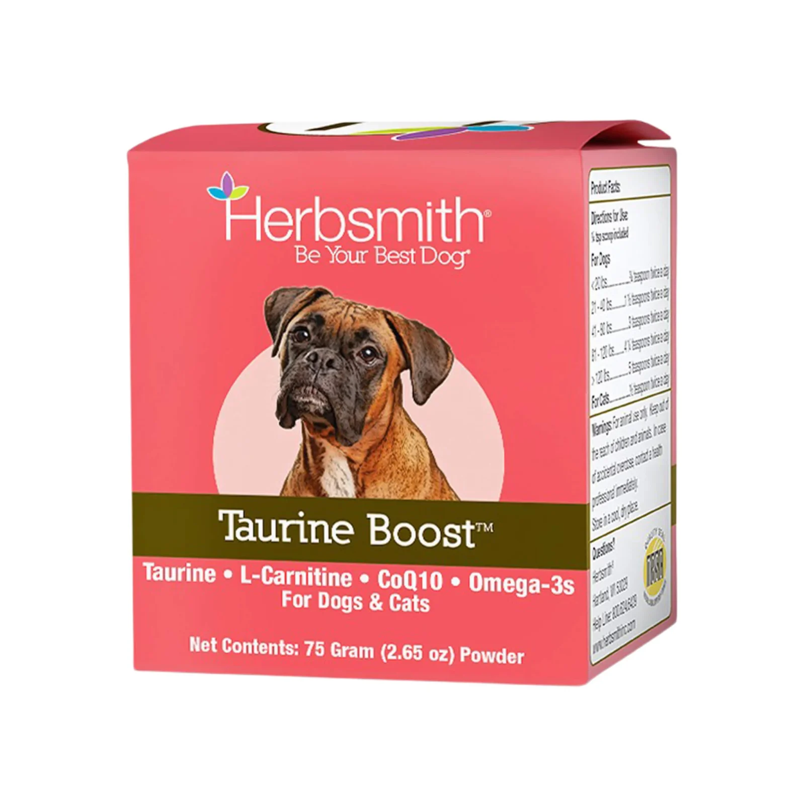 Herbsmith Taurine Boost Powder for Dogs & Cats