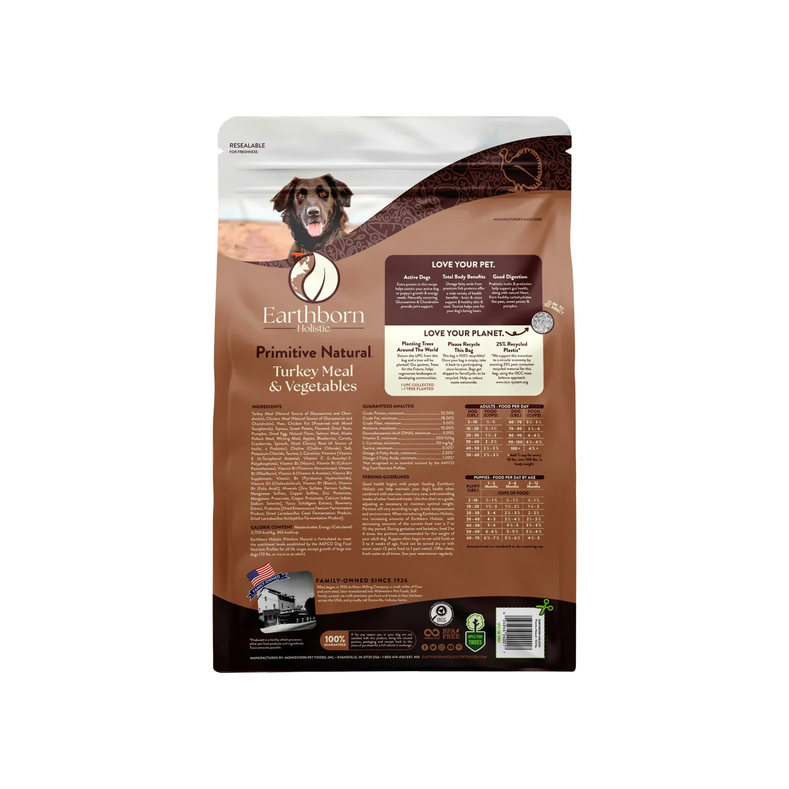 Earthborn Holistic Grain Free Natural Dry Dog Food - Image 2