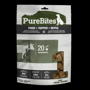 Purebites Pure Beef Carrots and Apples Freeze-Dried Dog Food Topper